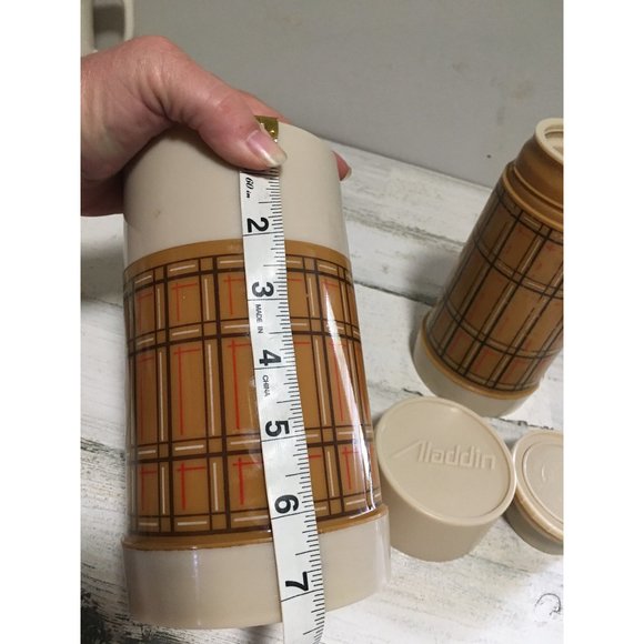 Vintage set of two Aladdin thermos bottles - Picture 7 of 10